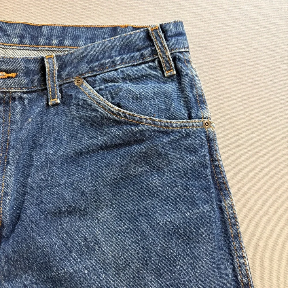 Dickies Jeans Mens 38x30 Blue Denim Relaxed Fit Straight Leg Work Pants